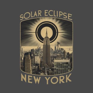 Solar eclipse apparel New York T-Shirt