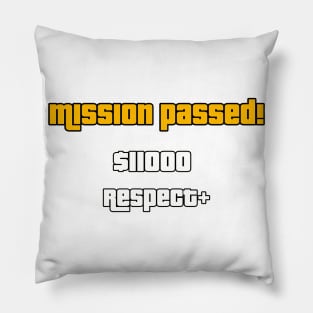 gtasamissionpassed Pillow