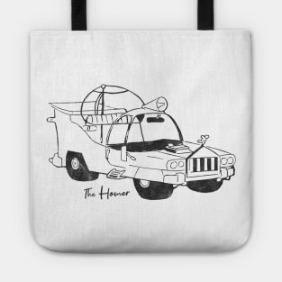 The Homer - Powell Motors Car Design Sketch Tote