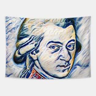 Wolfgang Amadeus Mozart Portrait | Wolfgang Amadeus Mozart Artwork 10 Tapestry