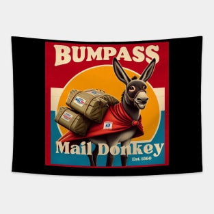 Bumpass Mail Donkey Tapestry