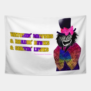 Divination Hollow's Baba Siwadewk Intersex Pride Horror Tee Tapestry