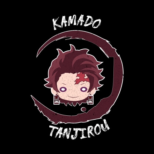 DEMON SLAYER (KIMETSU NO YAIBA) TANJITO GRUNGE STYLE by FunGangStore