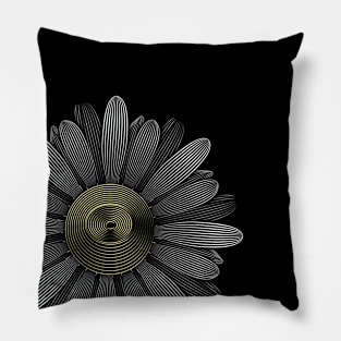 My Daisy Illustration Pillow