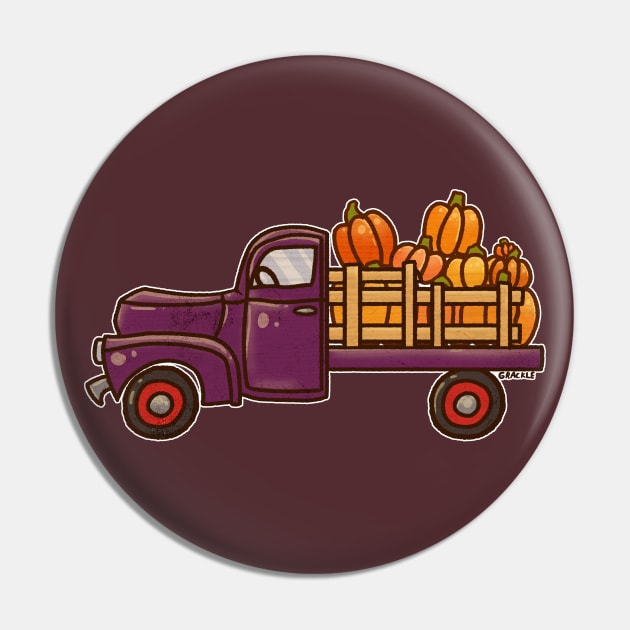 Pickup A Pumpkin! (Purple Version) Pin by Jan Grackle