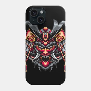 samurai face mask Phone Case