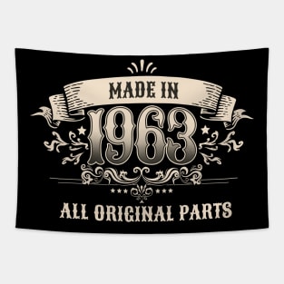 60 Years Old Made In 1963 All Original Parts Tapestry