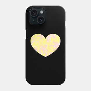 Pangender Pride Marble Heart Phone Case