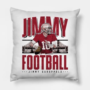 Jimmy Garoppolo San Francisco Jimmy Football Pillow