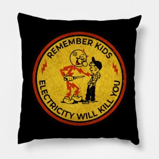 Remember Kids - RETRO Pillow