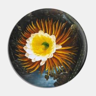 Rare yellow jungle flower Pin