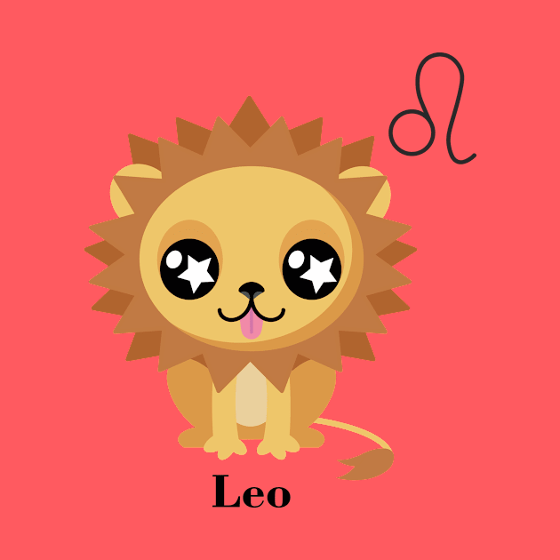 Cute Leo Zodiac by MikaelSh