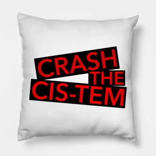 Crash the Cis-tem Pillow