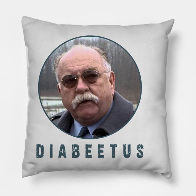 Diabeetus / Wilford Birmley : Newest design for Diabeetus lover Pillow by Ksarter