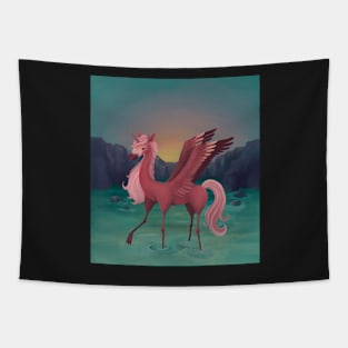 Flaminicorn Tapestry