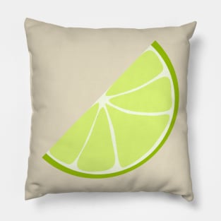 Lime Wedge Pillow