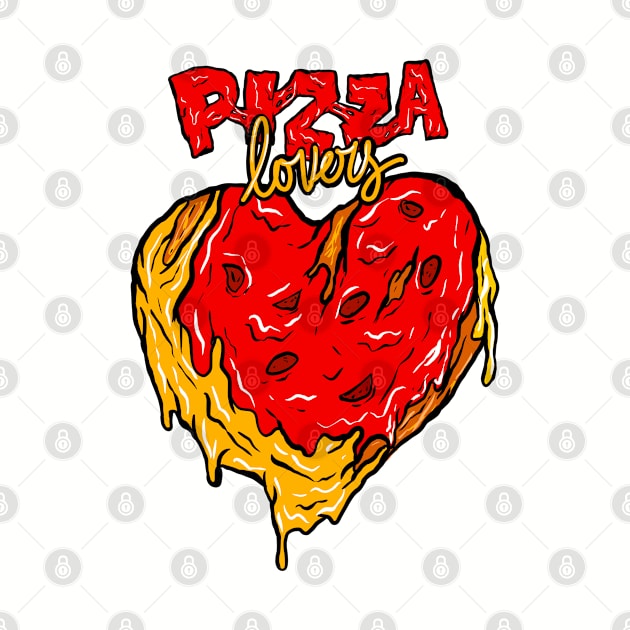 Pizza Lovers, I Heart Pizza by yogisnanda