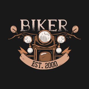 Vintage Biker EST. 2000 T-Shirt