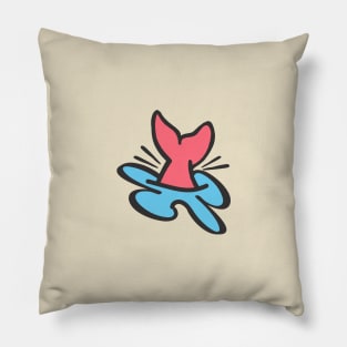 Whale Splash Pillow