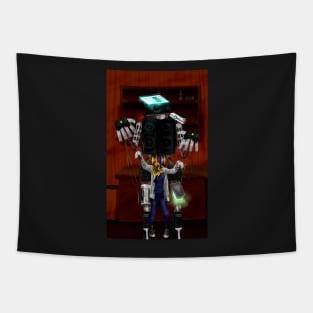 All Hail Our Robot Overlords Tapestry