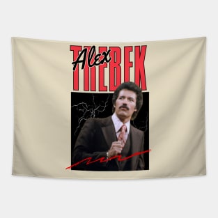 Alex trebek/// retro for fans Tapestry