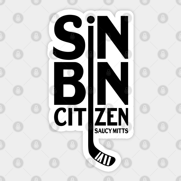 Sin Bin Citizen Hockey - Hockey - Sticker