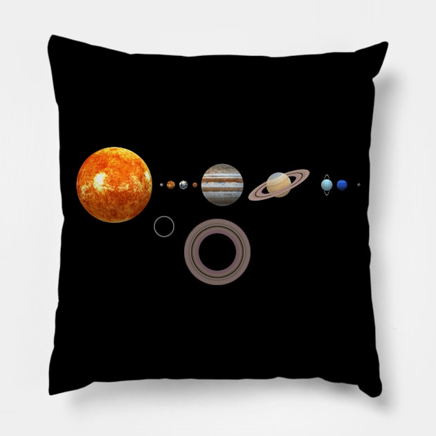 Solar System Pillow by MOUKI