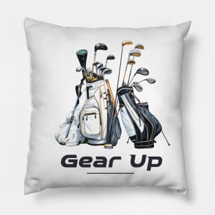 Gear Up Golf Pillow
