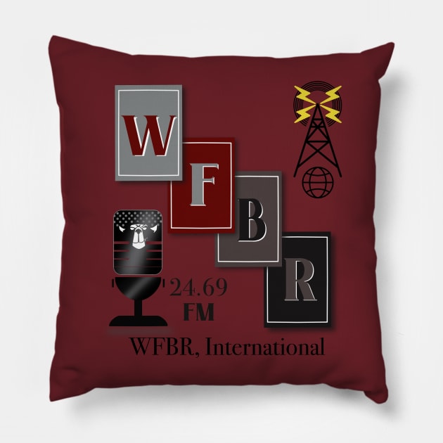 WFBR Pillow by TheForgeBearEmporium