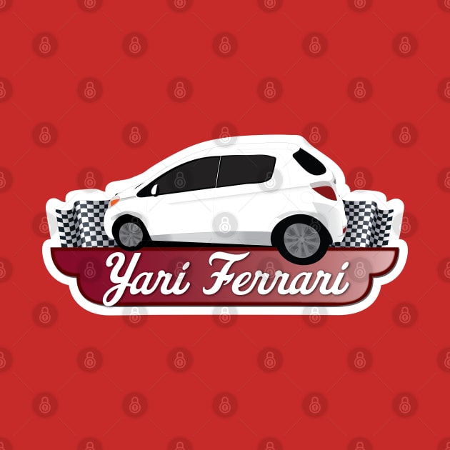 Yari Ferrari Toyota Yaris by sentinelsupplyco