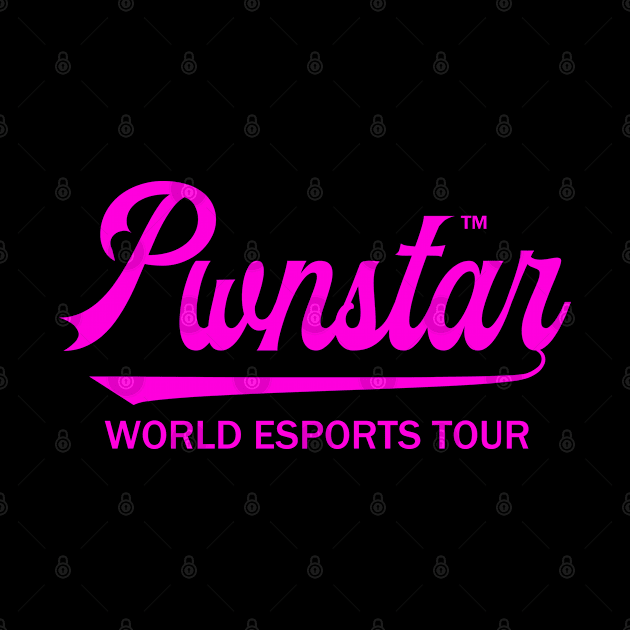 Pwnstar™ Hot Pink World Esports Tour Baseball Swash 2 by pwnstar