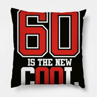 60th Birthday T-Shirt Pillow