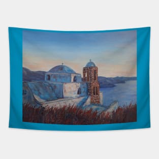 Agia Paraskevi Church Oil painting Tapestry