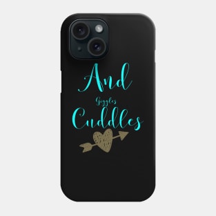 Giggles and Cuddles - Onesies for Babies - Onesie Design Phone Case