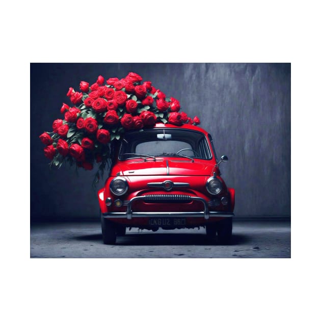 Where The Red Roses Grow - Fiat 500 in the 1960s by DeVerviers