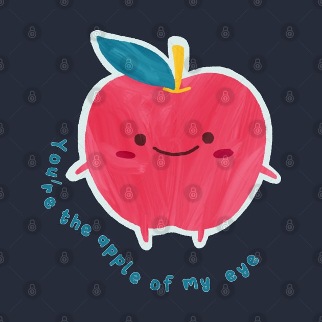 You're The Apple Of My Eye by blueberrytheta