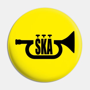 SKA Horn Pin