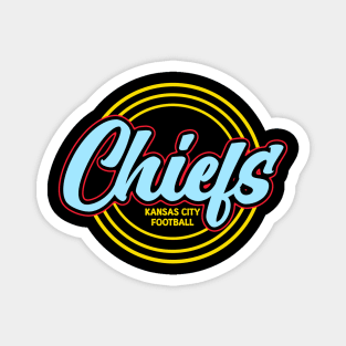 Kansas City Chiefs Football Magnet