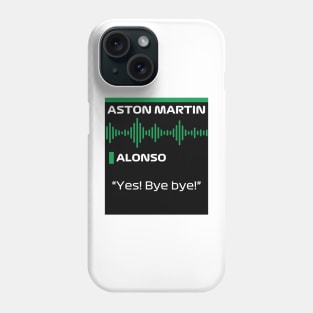 Fernando Alonso 23' Bahrain GP Radio Phone Case