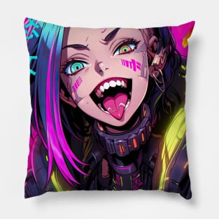 edgerunner 4 Pillow