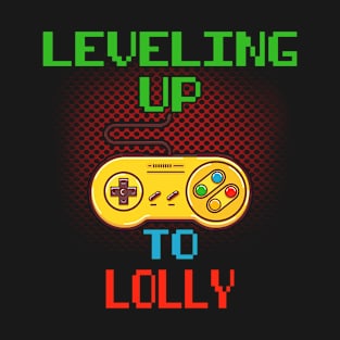 Promoted To LOLLY T-Shirt Unlocked Gamer Leveling Up T-Shirt