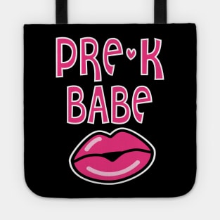 Pre K Babe Kindergarten Teacher Back to School Tote