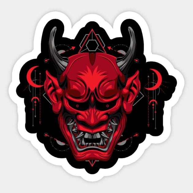 The Oni Stickers for Sale