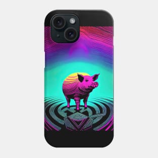 Psychedelic Pop art - PIG Phone Case