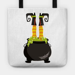 Halloween, Witch Cauldron, Witch Legs, Potion Tote