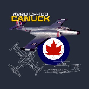 Canadian Avro CF-100 Canuck (dark) T-Shirt