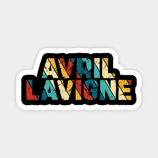 Retro Color - Avril Lavigne Magnet