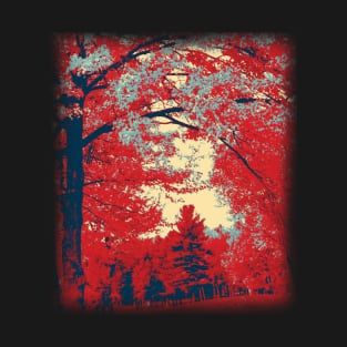 Autumn scenery  in North Carolina T-Shirt