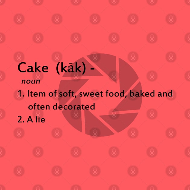 Portal Cake definition by Kaztiel