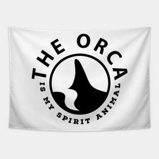 The orca is my spirit animal Tapestry